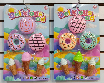 DONAS Y HELADOS 144 PZS.