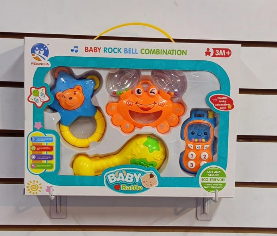 SONAJAS DE BEBE 4 48 PZS.