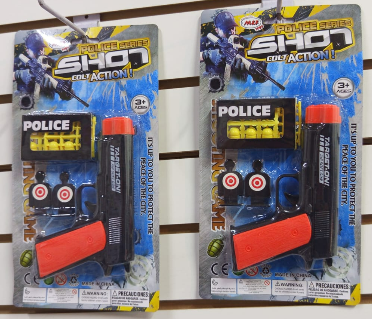 PISTOLA DE JUGUETE C/ACCS.