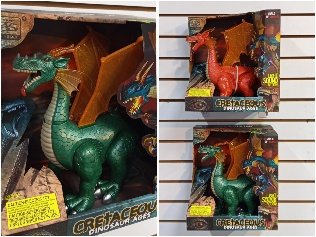 DINOSAURIO DE JUGUETE CON SONIDO - HWA989823